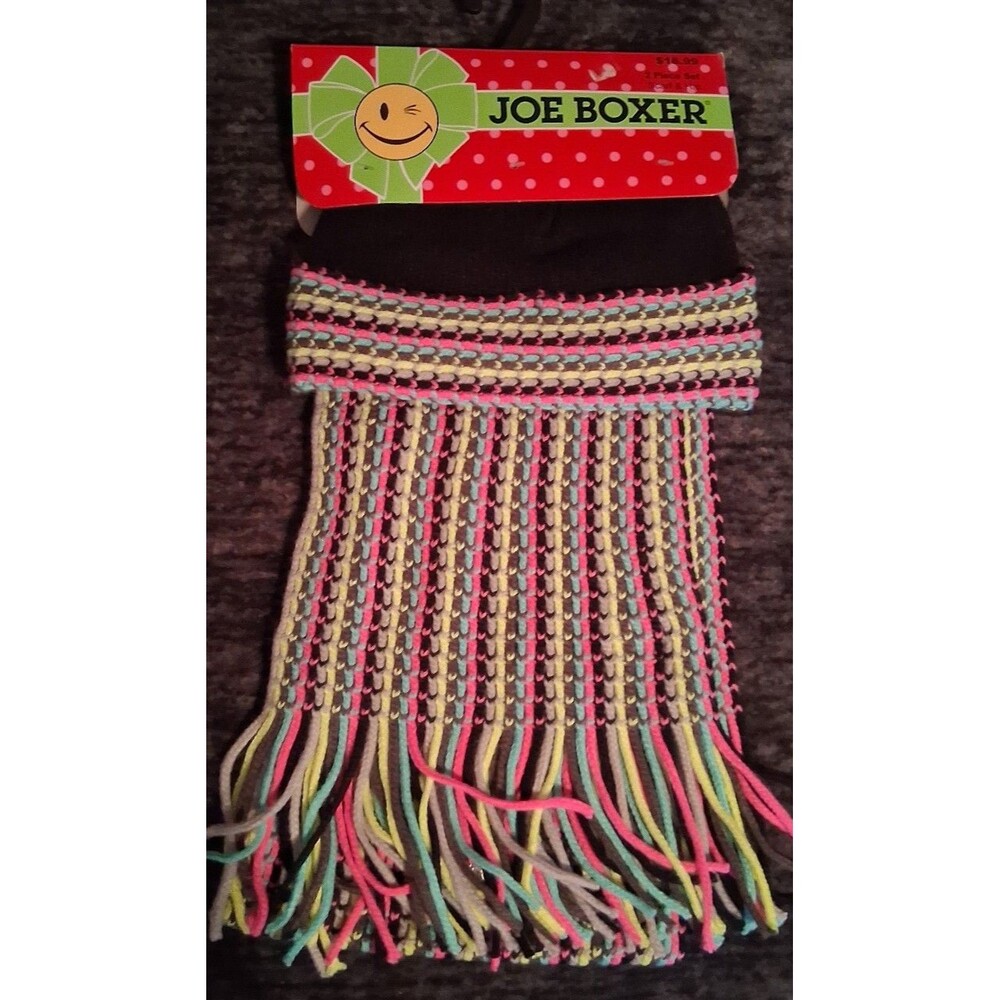 Joe Boxer Hat n scarf set